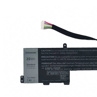 Batteries de clavier numérique pour ordinateur portable 7,4 V 20 Wh TM9HP pour la série de tablettes Latitude 13 7350 FRVYX 0FRVYX J84W0 0J84W0 Remplaçable