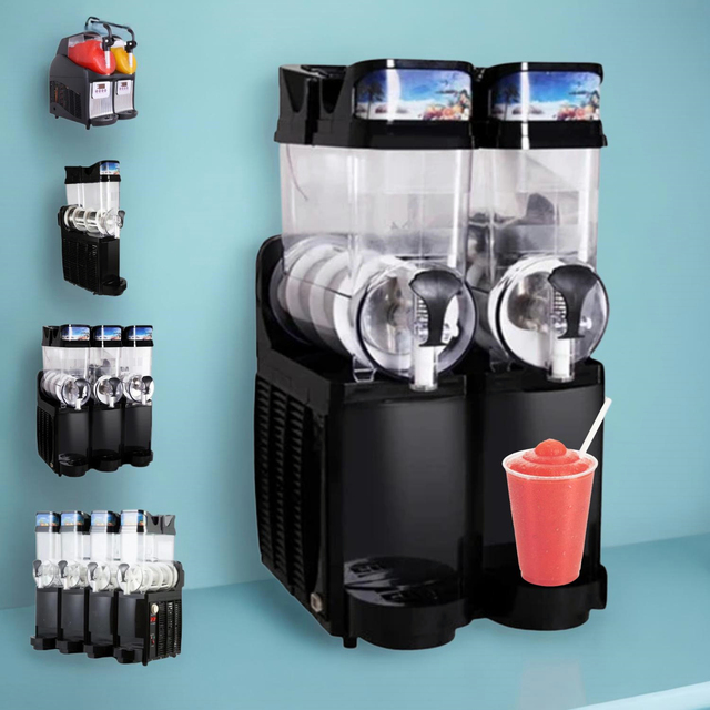Commercial Cold Smoothies-vending-machine Smoothie Granita Automatic Iced Slushie Frozen Fruit Drink Maker Slush Vending Machine