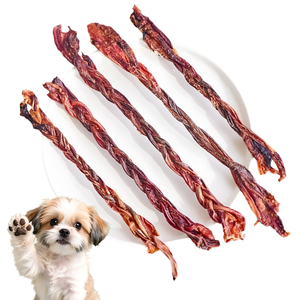 Bastoncini Naturali di Coda di Maiale - Snack per Cani 100% Monocomponente, Ricchi di Proteine e Lunga Durata - Product Image 1