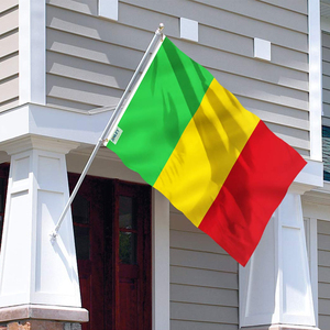 Custom <strong>Mali</strong> National <strong>Flag</strong> 3*5 ft 100% Polyester National Day Patriot Parade Banner Major Soccer Campaigns Events Congress - Product Image 2