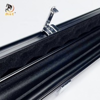 Étui de transport pour queue de billard/snooker BenX multi-couleurs, en aluminium, une seule pièce, droite, pour queue de billard