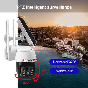 Tuya APP 1080P caméra solaire 4G caméras PTZ extérieures 4g <span class=keywords><strong>carte</strong></span> sim vue mobile PTZ caméra de vidéosurveillance solaire 4G - Product Image 2