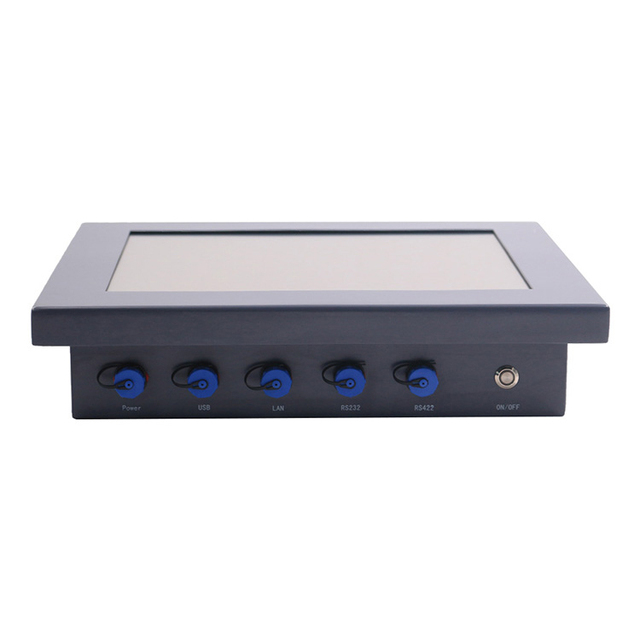 12.1-inch Wall-mounted Black Stainless Steel SS304 Fully Waterproof LCD Screen IP67 Industrial Panel PC computer