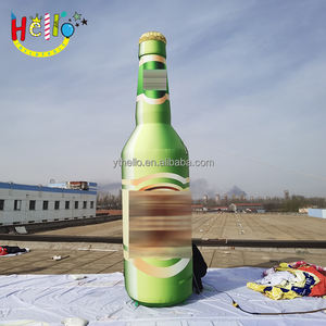 <span class=keywords><strong>Bodega</strong></span> Publicidad Decoración Impreso Botella de bebida inflable Modelo Grandes botellas de vino inflables - Product Image 5