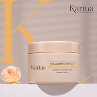 Mascarilla Capilar de Colágeno de Marca Privada, Mascarilla Acondicionadora Profunda para Prevenir Puntas Abiertas y Rotura, Mascarilla Capilar de Reparación Profunda, Mascarilla Capilar de Salón