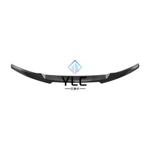 Alerón de <span class=keywords><strong>maletero</strong></span> de fibra de carbono de alta calidad estilo V para BMW 5 Series G30 G38 F90 M5 alerón de ala superior <span class=keywords><strong>2017</strong></span> - Product Image 1