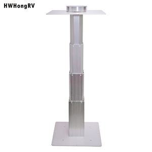 Base de table de piédestal réglable à 3 étages pour bateau/marine/caravane/RV Table de camping-car réglable pneumatique marine Sièges de voiture modifiés - Product Image 3