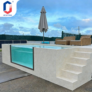 <b>Large</b> Prefabricated Container Swimming Pool Clear Acrylic Endless Pool for Family & Friends, Ideal for Backyard & Resort - Product Image 1