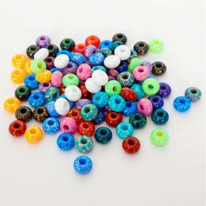 ลูกปัดโอปอลสังเคราะห์96สีลูกปัดโอปอลทรงกลมพิเศษจากจีน - Product Image 1