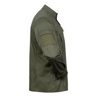 Blouson Moto Décontracté Tissé Vert Grande Taille Respirant à Fermeture Éclair en Cuir de Vachette pour l'Automne – Manteau Chaud d'Extérieur – Vente en Gros