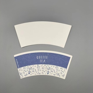 Gobelet en carton alimentaire simple face enduit de PE, impression flexographique, modèle pour boissons et collations, vente en gros - Product Image 3