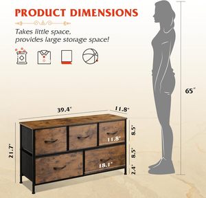 Commode TV moderne style antique avec <span class=keywords><strong>5</strong></span> bacs en tissu, rangement de placard, commode, armoire, meilleur prix, meubles de salon en <span class=keywords><strong>plastique</strong></span> - Product Image 6