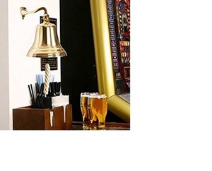ทะเลทองเหลืองเรือระฆังทองเหลืองออกแบบผนังระฆังตกแต่งบ้าน - Product Image 4