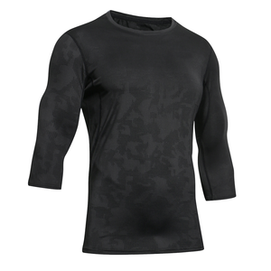 T-shirt de sport pour homme personnalisé à manches courtes Coupe-vent Extensible dans les quatre sens Séchage rapide Respirant Vêtements de sport pour la salle de sport et l'entraînement en plein air Vente en gros - Product Image 4