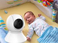 Moniteur vidéo pour bébé à prix d'usine, écran LCD TFT 3,5 pouces, vision nocturne, communication bidirectionnelle, caméra HD panoramique/inclinaison, surveillance de la température, berceuses