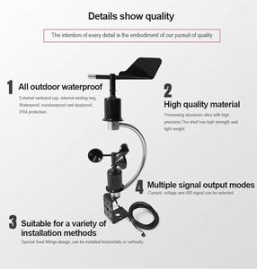 0-5v Outdoor IP65 Waterproof Digital Output Boat Anemometer Industrial Airflow Monitoring <strong>Wind</strong> Speed Direction Anemometer <strong>Sensor</strong> - Product Image 4