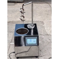 Machine à chocolat fondu multifonctionnelle de bureau avec double robinet et distribution par flux continu