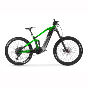 Vélo en carbone personnalisé, <span class=keywords><strong>batterie</strong></span> 840Wh, 29 pouces, vélo de montagne électrique Rockshox, suspension intégrale, VTT électrique 500W 48V, vélo électrique - Product Image 1