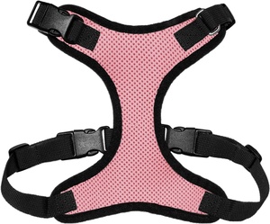 Factory Price Custom Logo No Pull No Choke Adjustable Breathable Air Mesh Dog <b>Pet</b> Vest <b>Harness</b> with Leash - Product Image 1