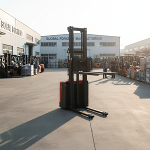 Impilatore Elettrico HaoRun CDD20 Approvato CE con Batteria al Piombo-Acido, <span class=keywords><strong>Dimensioni</strong></span> Forche 1150x190mm per Magazzino e Logistica - Product Image 4