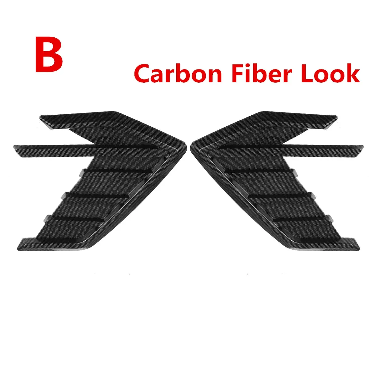 B Aspecto de fibra de carbono