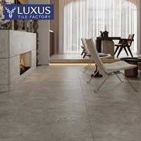Carreaux de sol en céramique mate texturée à grain sec, épaisseur 10 mm, 600x1200 mm, antidérapants, style Wabi-sabi, vintage, pose sans joint, pour salon