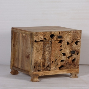 Factory Direct Wooden Bedside Table with Storage <b>Drawer</b> Modern Bedroom <b>Side</b> Cabinet Furniture Customized Design Available - Product Image 2