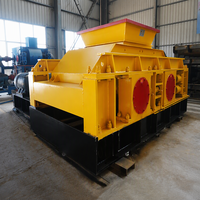 Concasseur à double rouleau, concasseur à rouleaux hydraulique pour le calcaire, les galets, la fabrication de sable, machine de concassage fin pour l'exploitation minière