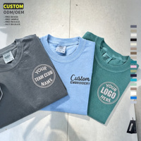 Op maat geborduurde T-shirts voor medewerkers, 100% katoen, zakelijke T-shirts met logo, werkkleding, oversized logo shirts in bulk, heren T-shirts