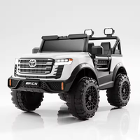 Mobil Polisi Listrik Anak 2026, Kendaraan Mainan Off Road Bertenaga Baterai 12V dengan Lampu Siren LED untuk Anak-anak Berkendara di Luar Ruangan