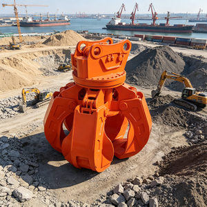 Mini <span class=keywords><strong>pelle</strong></span> hydraulique avec grappin <span class=keywords><strong>pour</strong></span> pierres et broussailles, 3 tonnes, rotative - Product Image 2