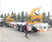 Lève-conteneur de 20 pieds et 40 pieds MQH37A chargeur latéral camion-conteneur de 37 tonnes grue de levage diesel APU