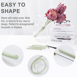 Protea Artificial de Visón a <span class=keywords><strong>Precio</strong></span> de Fábrica para Navidad, Día de la Madre y San Valentín, Fotografía de Retratos y Bodas, Decoración de Estilo Retro - Product Image 2