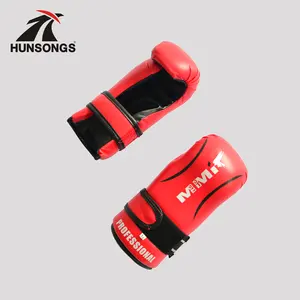 Canton fair best selling product OEM Professional red and blue china taekwondo gloves