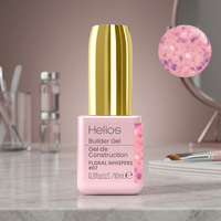 Gel de construction Floral Whispers # Vernis à ongles gel UV jaune et blanc 07 800307851745 HBGFM07