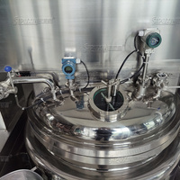 Machine de fabrication de dentifrice sous vide, mélangeur-disperseur à cisaillement élevé, équipement de mélange sous vide pour la production de dentifrice