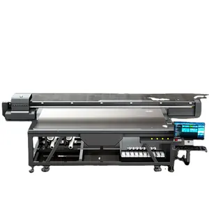 Impresora UV de gran formato, impresora Industrial Digital de 2,5 m, cabezal i3200 xp600, máquina de impresión de inyección de tinta de papel