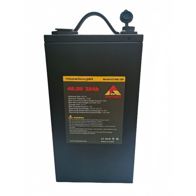 48V 32Ah Deep Cycle Lithium Semi-solid State Battery Pack 1500 Cycles 70-96KM Range for E-Bike/E-Motorcycle/Golf Cart Power