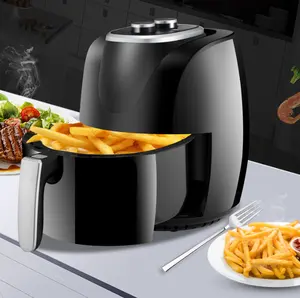 Electric Air Fryer No Oil 5L Capacity Nonstick Basket Air Cooker Fryer Kitchen Appliances Hot Air Fryer With Timer