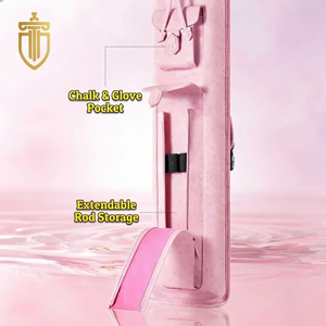 Étui de queue de billard VIBRANT BIAGET à motif autruche, 7 trous, texture chameau exquise, pour billard américain, billard à neuf boules et billard à carambole - Product Image 3