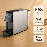 Machine à café à capsules Nescafé programmable numérique professionnelle à écran tactile, 19 bars