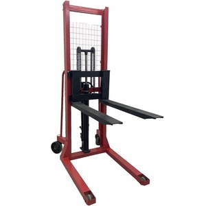 Mini Pallet <strong>Stacker</strong> Truck with Manual <strong>Hydraulic</strong> Lift 3 Years Warranty Free Design New Condition <strong>Forklift</strong> <strong>Hand</strong> Lift <strong>Stacker</strong> - Product Image 1