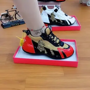 PDEP-zapatos de papá para mujer, zapatillas de deporte informales a la moda, con plataforma para correr, gruesas, 2023