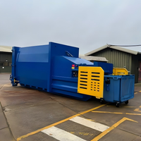 Vérin hydraulique robuste à double effet de 30 tonnes pour station de compactage de déchets et équipement de transfert de déchets