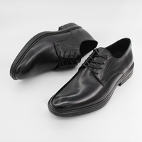 Chaussures de ville en cuir de vachette de haute qualité, décontractées, imperméables, antidérapantes, multi-usages, respirantes, à lacets, avec semelle extérieure en caoutchouc, pour l'automne