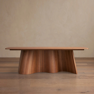 PIORI - Muebles de Comedor Rectangulares Contemporáneos de Lujo, Diseño Único, Madera Maciza, Mesas de Comedor Modernas y Estables para Villa - Product Image 2