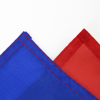 Drapeau haïtien léger de 3x5 pieds, en polyester imprimé avec 2 œillets, mettant en valeur le design unique d'Haïti