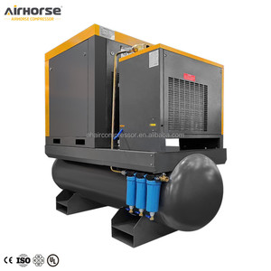 Facile da installare 10HP 15HP 20HP 25HP 30HP compressore d'aria <span class=keywords><strong>a</strong></span> risparmio energetico 4 in 1 serbatoio montato <span class=keywords><strong>a</strong></span> vite con essiccatore d'aria - Product Image 6