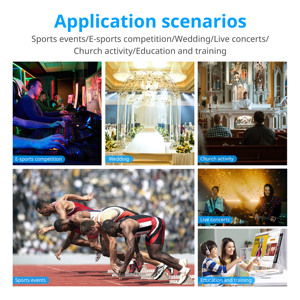 FEELWORLD L4 Mixer Video Multi-camera Switcher con Schermo Touch da 10.1 Pollici USB3.0 Streaming Veloce Mixer Audio Video Digitale - Product Image 4