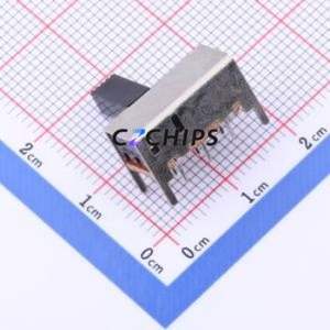 SK-22H13-G090 Slide Switch Through hole Component (THT) Switch Double Pole Double Throw Rectangle Pin Header PC Pin 16mm - Product Image 2